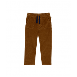 Pantalon droit en velours enfant garçon