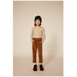 Pantalon en velours enfant fille