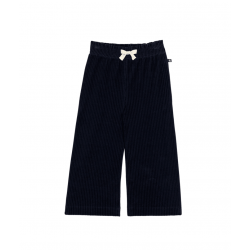 Pantalon large en velours fin enfant fille