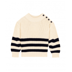 Pull en coton enfant fille